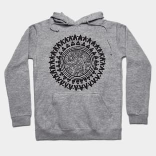 Tribal zentangle mandala Hoodie